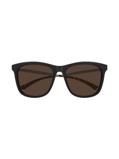 Eyewear Square Acetate Sunglasses Brown - GUCCI - BALAAN 1