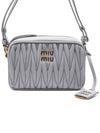 Materasse Nappa Leather Shoulder Bag Cornflower Blue - MIU MIU - BALAAN 2