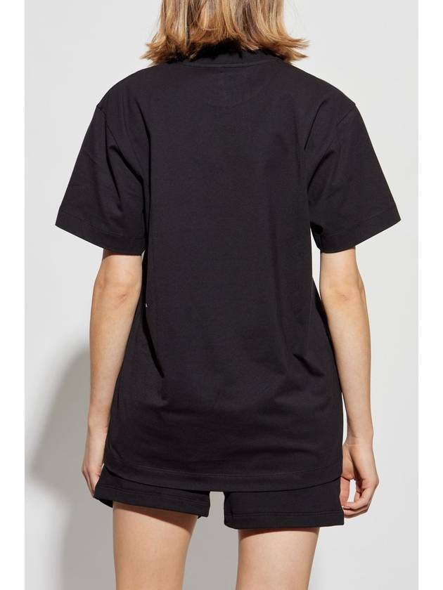 Pangaia T-shirt With Logo, Unisex, Black - PANGAIA - BALAAN 4