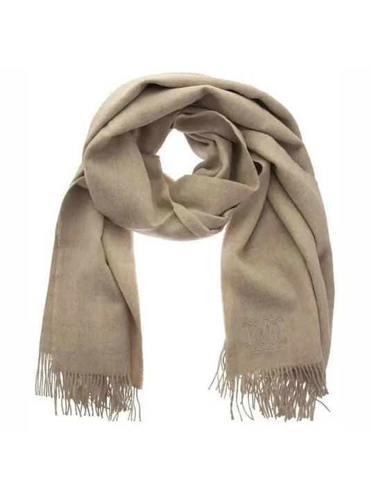 Fioppo Alpaca Silk Muffler Beige - MAX MARA - BALAAN 1