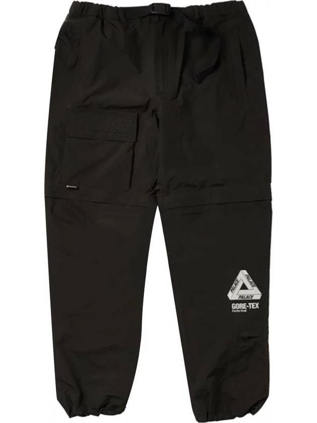 Gore-Tex Zip Off Cargo Track Pants Black - PALACE - BALAAN 1