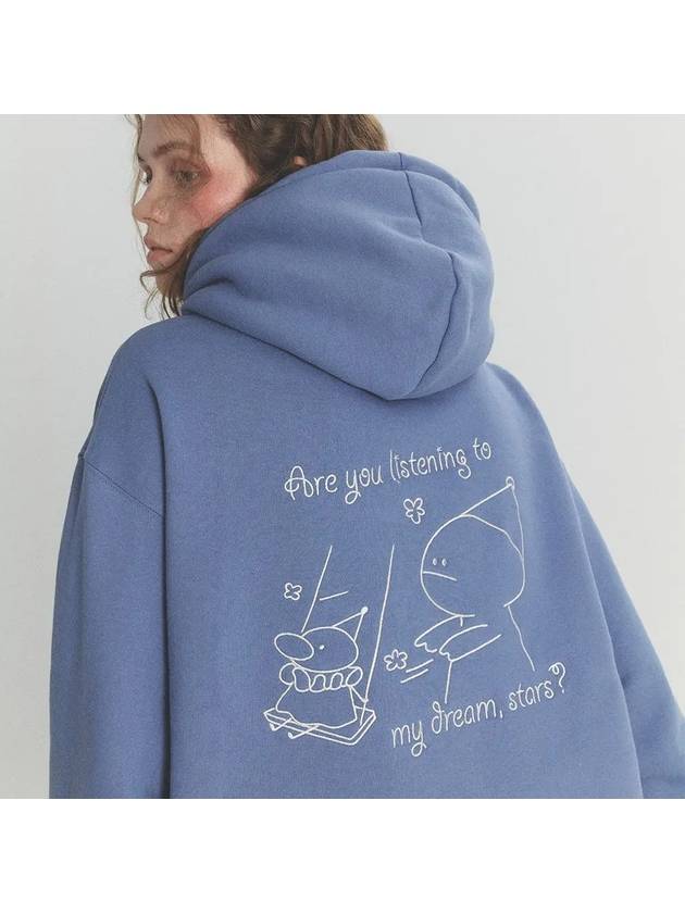 To My Hoooly Embroidered Hoodie Teal Blue - CPGN STUDIO - BALAAN 1