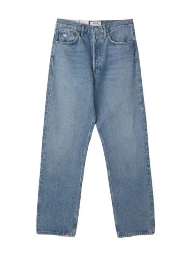 A Goldie high rise loose fit denim pants blue jeans - AGOLDE - BALAAN 1