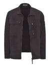 Supima Cotton Twill Stretch-TC Jacket Black - STONE ISLAND - BALAAN 8