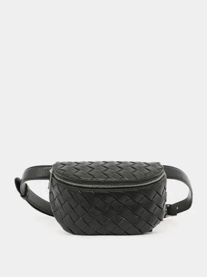 Intrecciato Belt Bag Dark Green - BOTTEGA VENETA - BALAAN 2