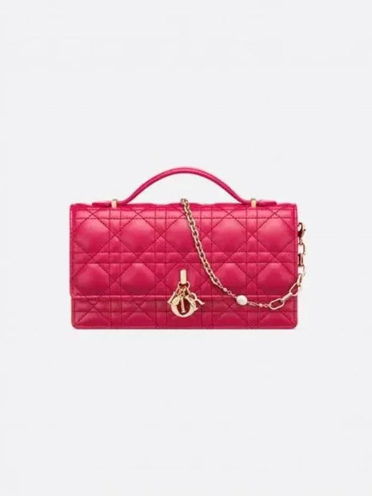 Miss Cannage Lambskin Mini Bag Pink - DIOR - BALAAN 2