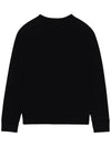 Dressed Fox Print Clean Sweatshirt Black - MAISON KITSUNE - BALAAN 4