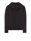 Wappen Patch Classic Fleece Hoodie Black - STONE ISLAND - BALAAN 3