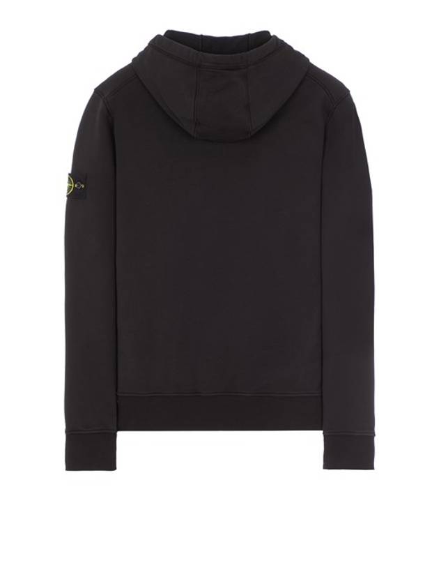 Wappen Patch Classic Fleece Hoodie Black - STONE ISLAND - BALAAN 3