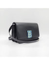 Small Leather TB Shoulder Bag Black - BURBERRY - BALAAN 3