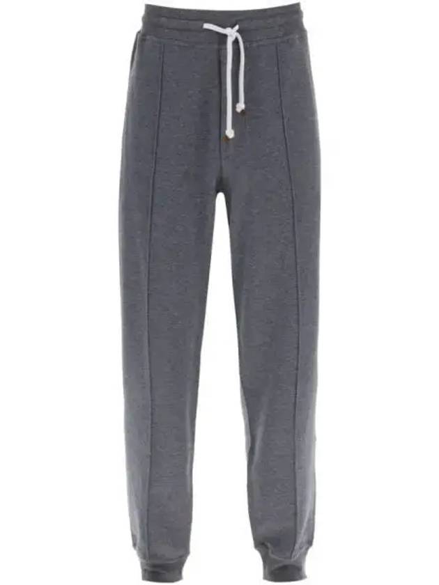 Men's Zipper Pocket Track Pants Grey - BRUNELLO CUCINELLI - BALAAN 2