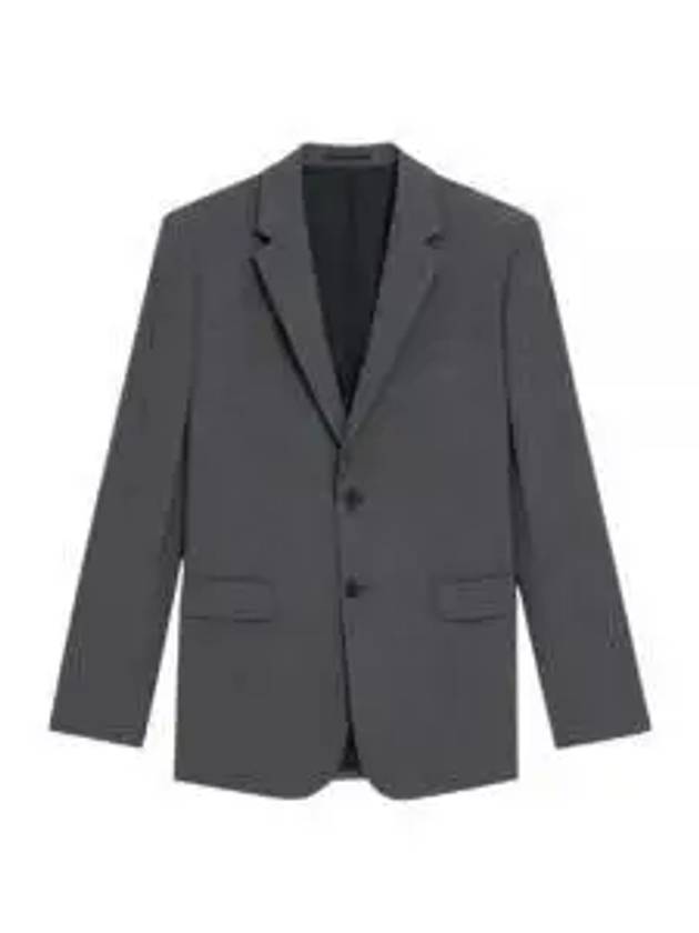 Single-Breasted Jacket Grey - THEORY - BALAAN 2