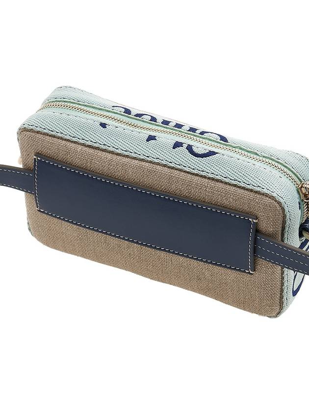 Woody Belt Bag Blue Beige - CHLOE - BALAAN 10