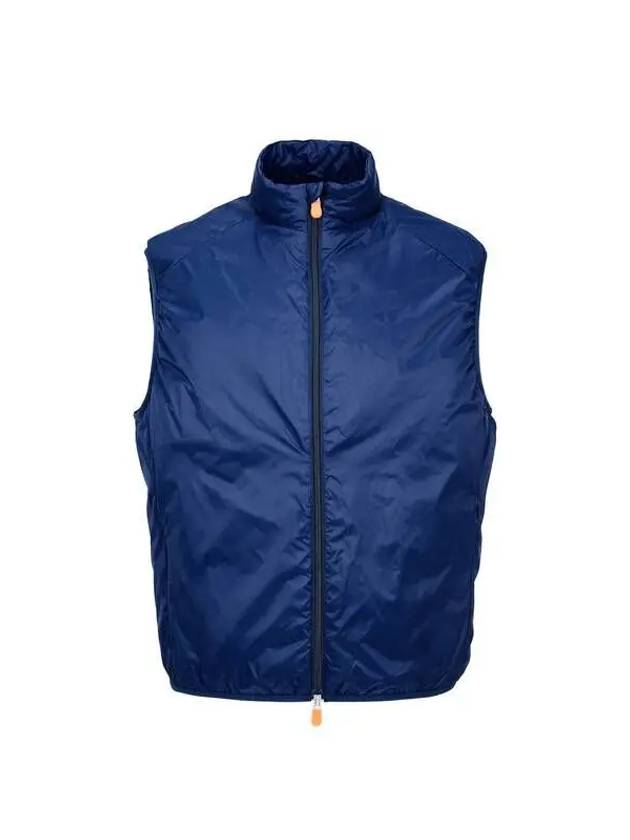 MEN ORPHEUS Nylon Padded Vest Navy - SAVE THE DUCK - BALAAN 1