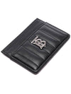 Lola Quilted Card Wallet Black - BURBERRY - BALAAN 6