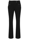 Bottom slit function pants BK - PASSARDI - BALAAN 3