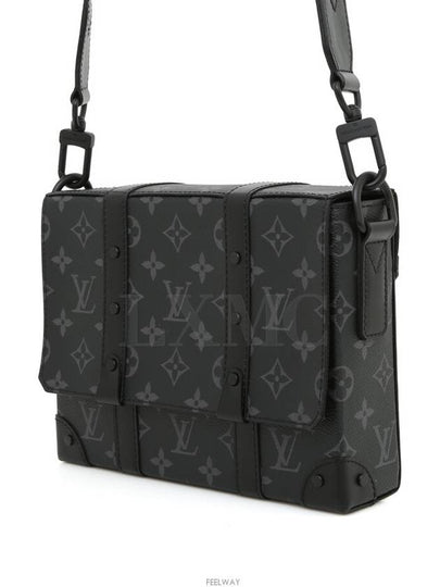 M57726 Trunk Messenger Monogram Eclipse Cross Bag - LOUIS VUITTON - BALAAN 2