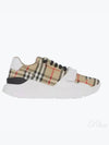 Vintage Check Suede Leather Sneakers Archive Beige - BURBERRY - BALAAN 2