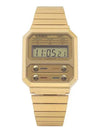 A100WEG 9ADF Vintage Retro Metal Watch - CASIO - BALAAN 2