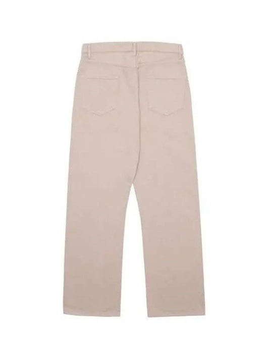 Men's Botanical Dyed Selvedge Denim Pants Natural Pink - AURALEE - BALAAN 2