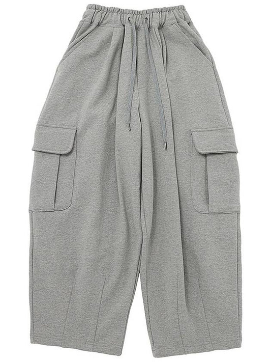 Balloon Go Wide Pants Gray - A NOTHING - BALAAN 1