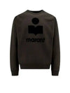 Mikoy Logo Cotton Sweatshirt Fade Black - ISABEL MARANT - BALAAN 2