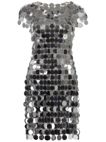 Rabanne Sparkles Mini Dress - PACO RABANNE - BALAAN 1