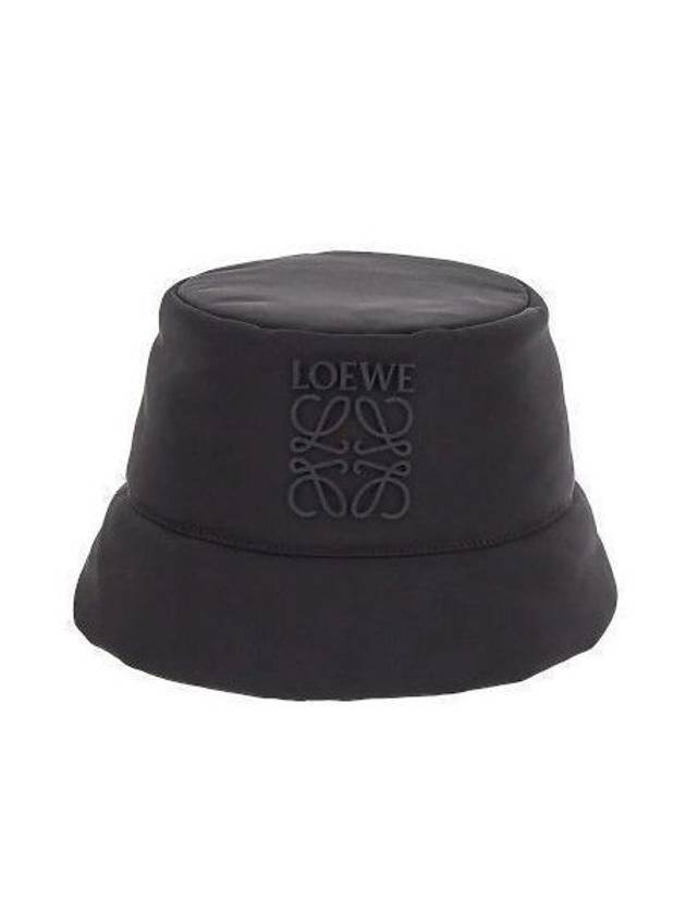 Puffer Nylon Bucket Hat Black - LOEWE - BALAAN 2