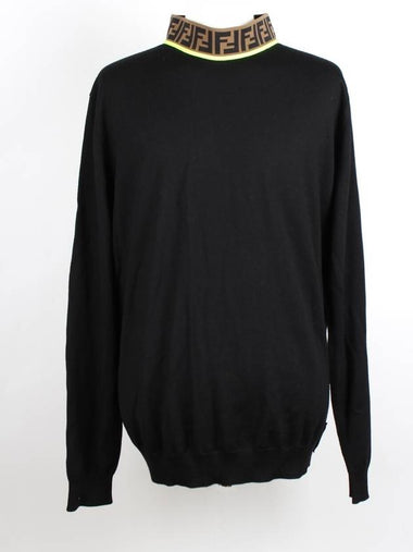 Pullover wool neck polar knit 52 - FENDI - BALAAN 1