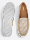 Granville Oblique Jacquard Suede Loafer Beige - DIOR - BALAAN 9