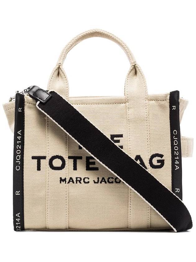 Jacquard Small Tote Bag Warm Sand - MARC JACOBS - BALAAN.