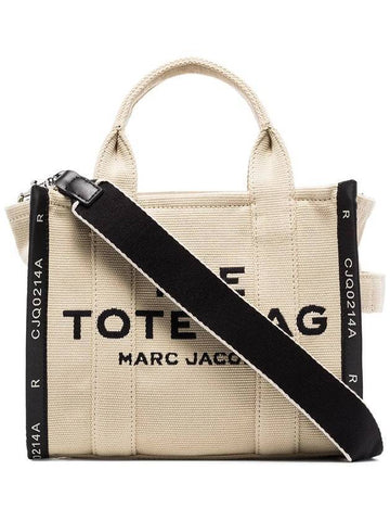 The Jacquard Small Tote Bag Warm Sand - MARC JACOBS - BALAAN 1