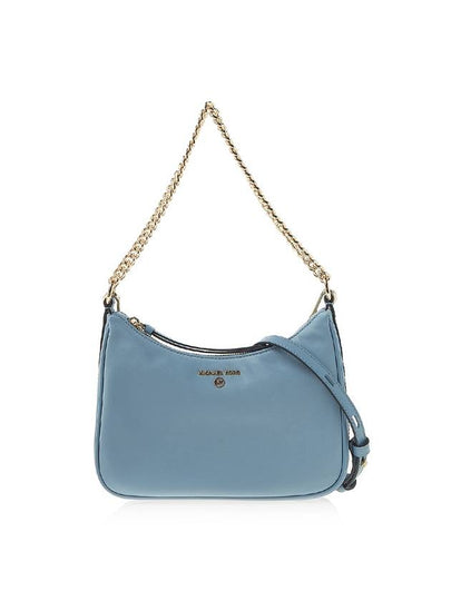 Jet Set Charm Medium Logo Shoulder Bag Blue - MICHAEL KORS - BALAAN 2