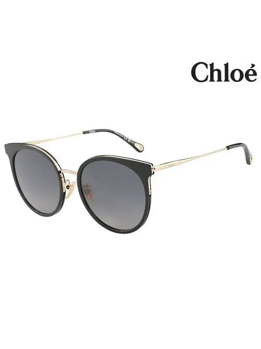Sunglasses CH0060SK 001 Round Acetate Women - CHLOE - BALAAN 2