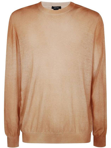 Avant Toi Two Colors Ultralight Cashmere And Wool Round Neck Pullover Clothing - AVANT TOI - BALAAN 1