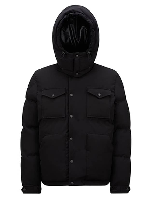 Fornas Hooded Short Down Padding Black - MONCLER - BALAAN 2