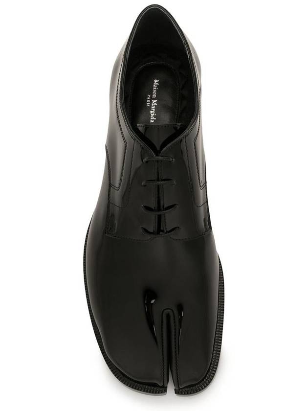 Tabi Lace Up Loafers Black - MAISON MARGIELA - BALAAN 5