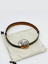 Kelly 18 Belt Epsom Rose Gold Etoupe Brown - HERMES - BALAAN 6