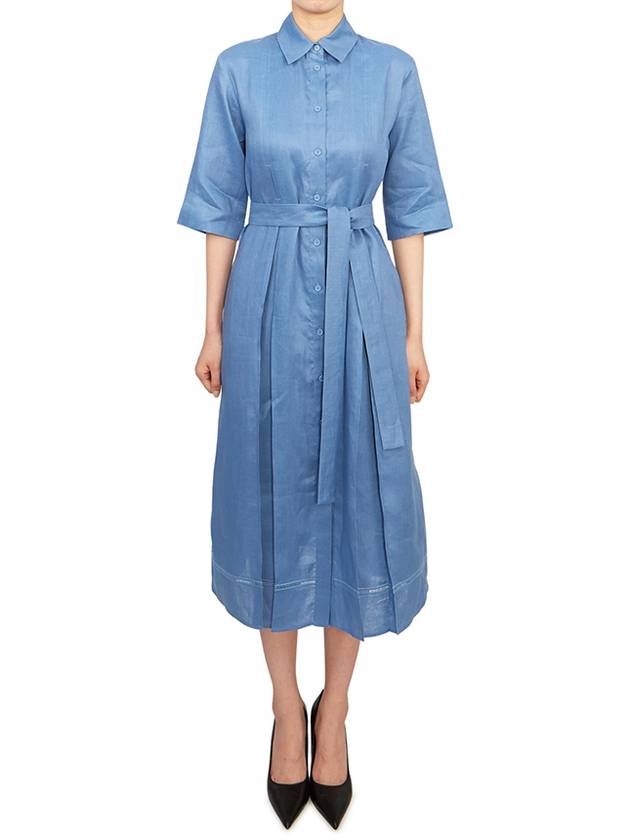 Nocino short sleeve long dress 16221028650 005 - MAX MARA - BALAAN 2