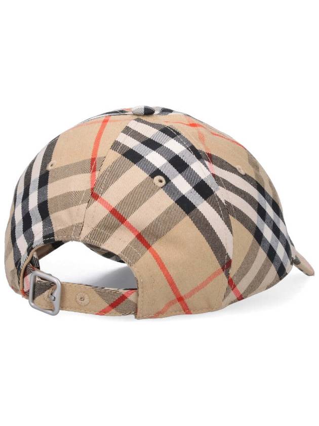 Vintage Check Base Ball Cap Beige - BURBERRY - BALAAN 3