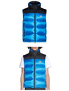 Ophrys Logo Patch Nylon Padded Vest Blue - MONCLER - BALAAN 5