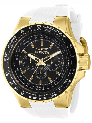 Invicta Aviator GMT Quartz Black Dial Men's Watch 39312 - INVICTA - BALAAN 1