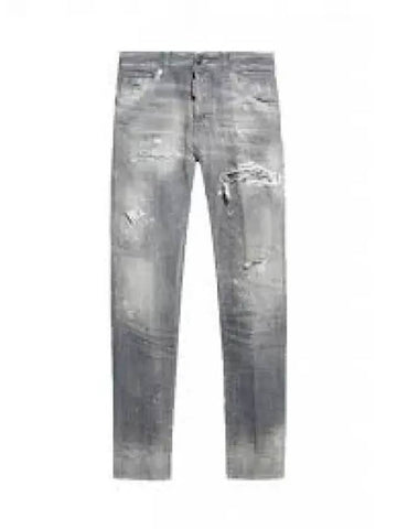 Distressed Spot Cool Guy Jean Grey - DSQUARED2 - BALAAN 1