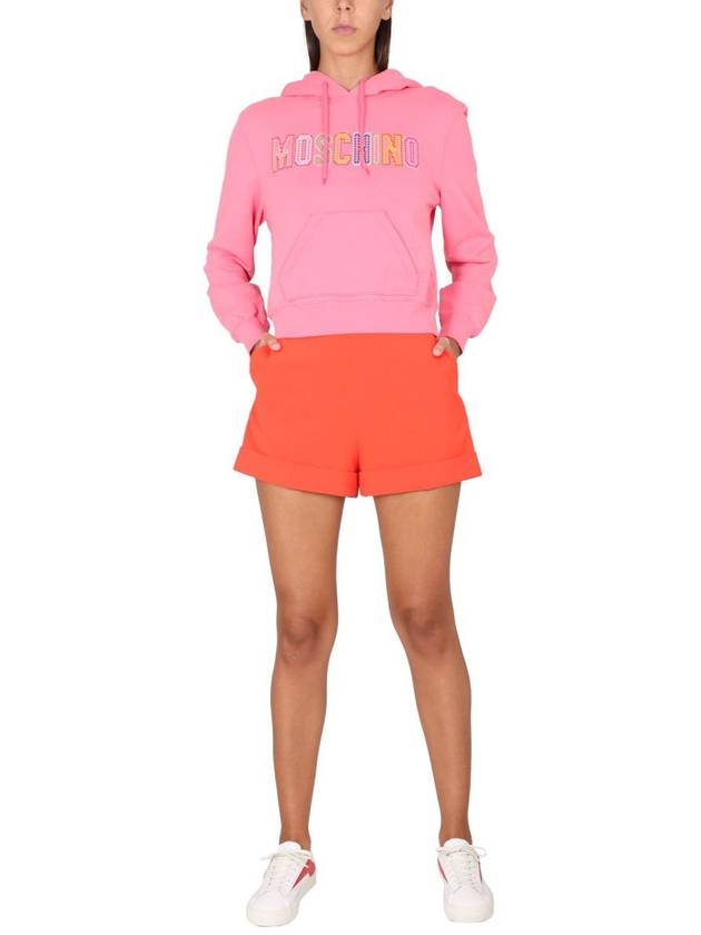 Caddy Shorts Orange - MOSCHINO - BALAAN 3