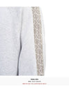 Oblique Inserts Cotton Jersey Sweatshirt Grey - DIOR - BALAAN 7