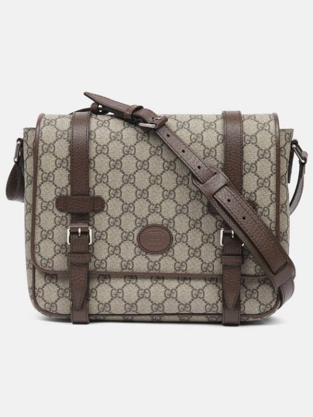 GG Supreme Messenger Bag Brown - GUCCI - BALAAN 3