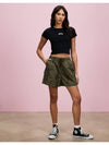 Drew Cargo Beach Shorts Military - STUSSY - BALAAN.