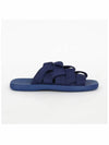 Intrecciato Flat Slippers Navy Blue - BOTTEGA VENETA - BALAAN 5