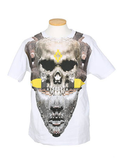 CMAA018 S1600 1043 0100 PROVIDENCLA TSHIRT WHITE - MARCELO BURLON - BALAAN 2