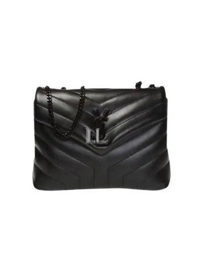 Monogram Loulou Matelasse Y Leather Small Shoulder Bag Black - SAINT LAURENT - BALAAN 2